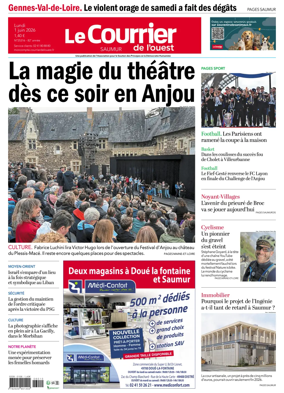 Cover of Le Courrier de l’Ouest (Saumur)