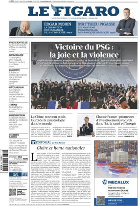 Cover of Le Figaro
