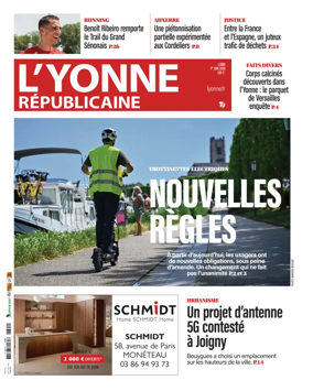 Cover of L'Yonne Republicaine