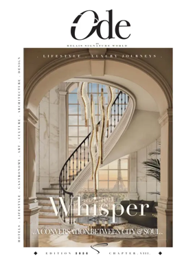 Cover of ODE Travel Magazine
