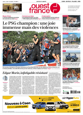 Cover of Ouest France (Caen - Bayeux - Falaise - Vire)