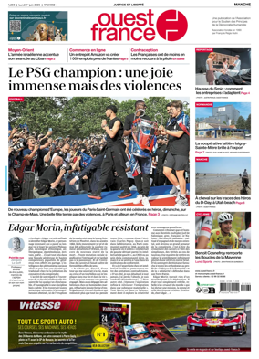 Cover of Ouest France (Manche)