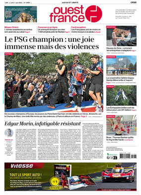 Cover of Ouest France (Orne)