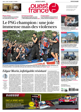 Cover of Ouest France (Pays d'Auge)