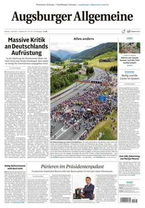 Cover of Augsburger Allgemeine (Land West)