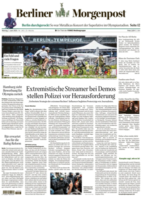 Cover of Berliner Morgenpost