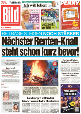 Cover of BILD Sachsen - Dresden
