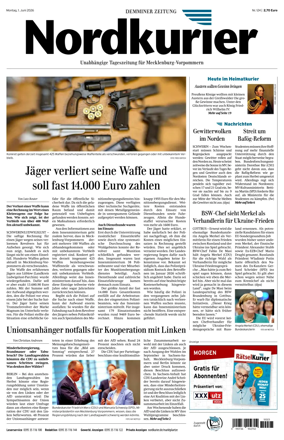 Cover of Demminer Zeitung