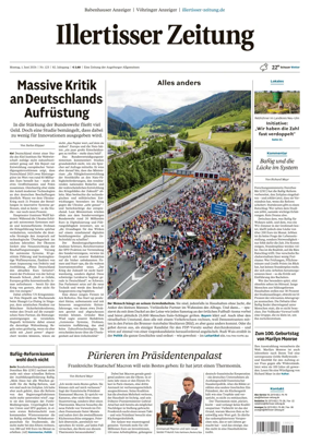 Cover of Illertisser Zeitung