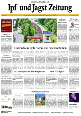 Cover of Ipf- und Jagst-Zeitung
