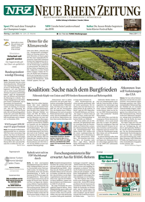 Cover of Neue Rhein Zeitung (Dinslaken)