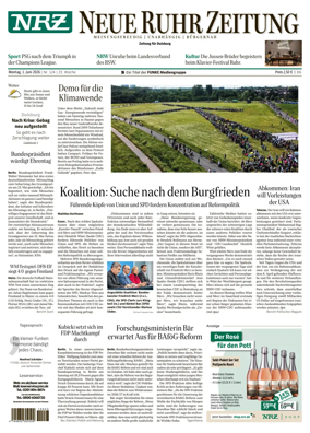Cover of Neue Rhein Zeitung (Duisburg)