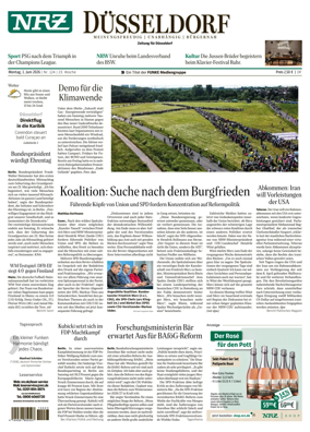 Cover of Neue Rhein Zeitung (Dusseldorf)