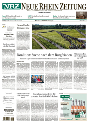 Cover of Neue Rhein Zeitung (Emmerich and Kleve)