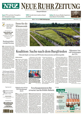 Cover of Neue Rhein Zeitung (Oberhausen)