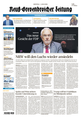 Cover of Neuss-Grevenbroicher Zeitung Neuss