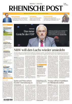 Cover of Rheinische Post - Wesel/Dinslaken