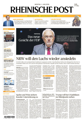 Cover of Rheinische Post - Xanten and Moers