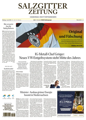 Cover of Salzgitter Zeitung