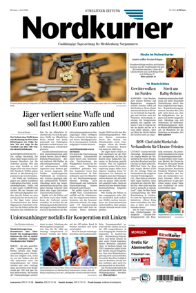 Cover of Strelitzer Zeitung