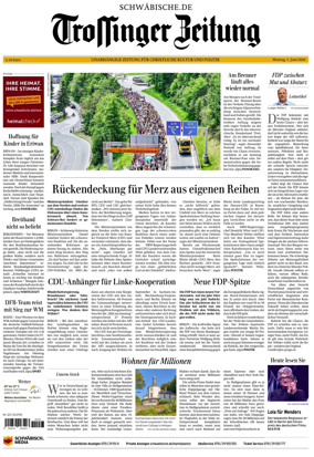 Cover of Trossinger Zeitung