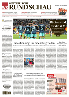 Cover of Westfalische Rundschau (Dortmund-Sud II)