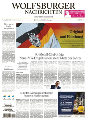 Cover of Wolfsburger Nachrichten (Helmstedt)