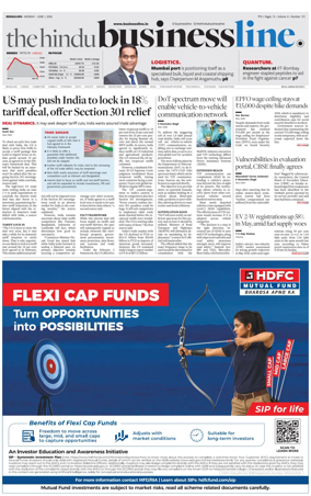 Cover of BusinessLine (Bangalore)