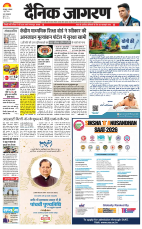 Cover of Dainik Jagran - Gorakhpur