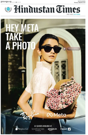 Cover of Hindustan Times (Delhi)