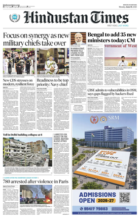 Cover of Hindustan Times Haryana