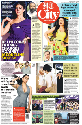 Cover of Hindustan Times (Lucknow) - Live