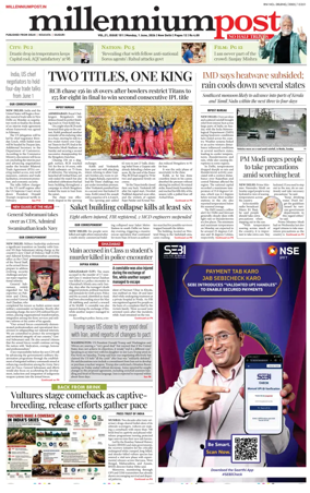 Cover of Millennium Post