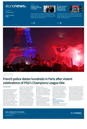 Cover of EuroNews (English Edition)