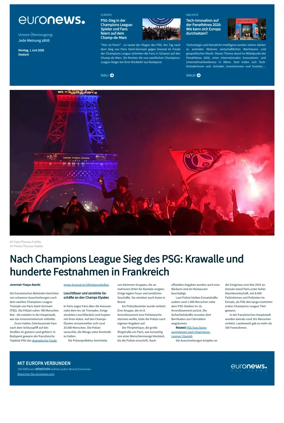 Cover of Euronews (German Edition)