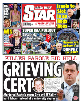 Cover of Irish Daily Star