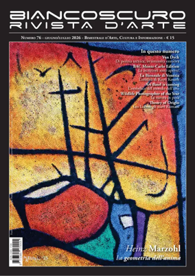 Cover of Biancoscuro Rivista d'Arte