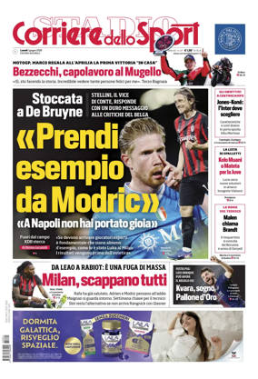 Cover of Corriere dello Sport