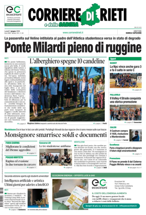 Cover of Corriere di Rieti