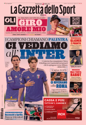 Cover of La Gazzetta dello Sport - Milano