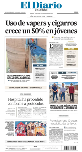 Cover of El Diario de Delicias