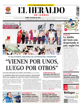 Cover of El Heraldo de Juarez