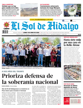Cover of El Sol de Hidalgo