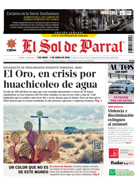 Cover of El Sol de Parral