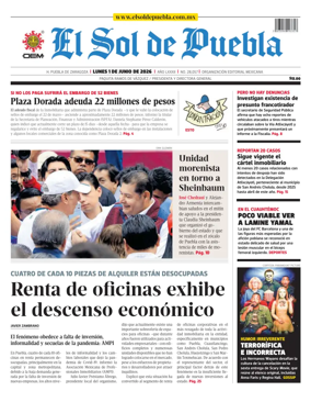 Cover of El Sol de Puebla