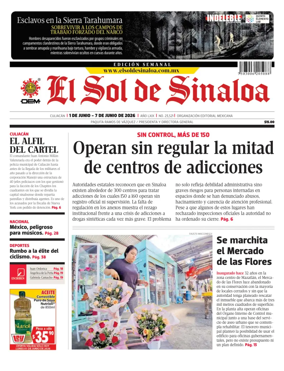 Cover of El Sol de Sinaloa