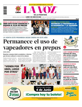 Cover of La Voz de la Frontera