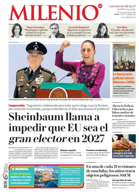 Cover of Milenio Edo de Mexico