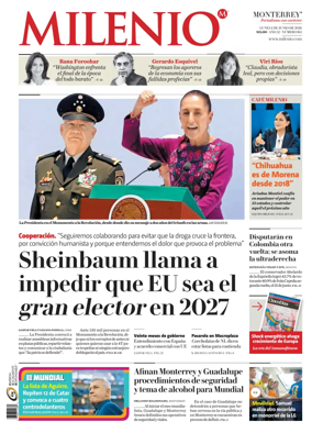 Cover of Milenio Monterrey