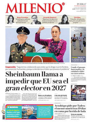 Cover of Milenio Puebla